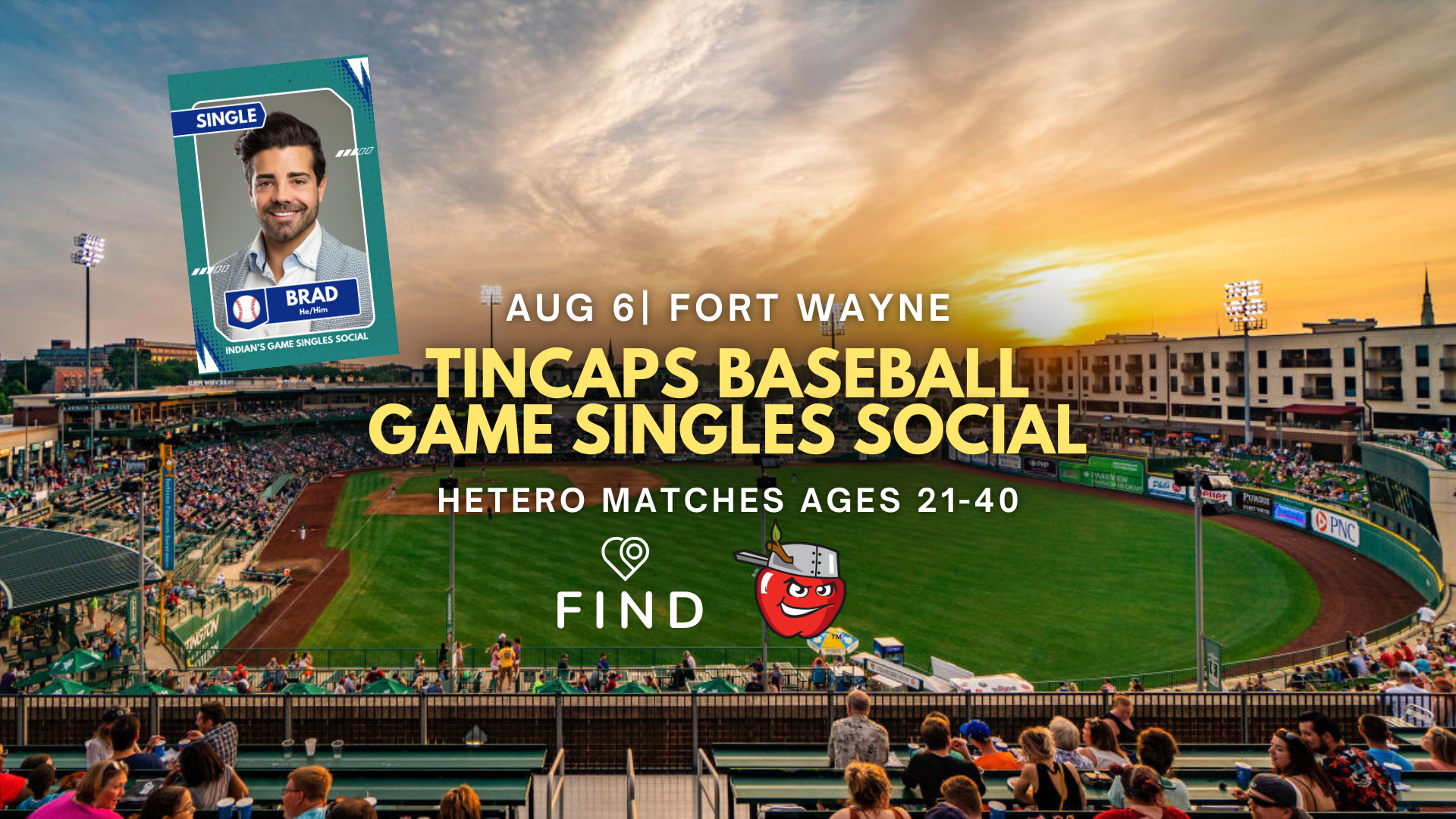 Tincaps Baseball Game Social | Fort Wayne