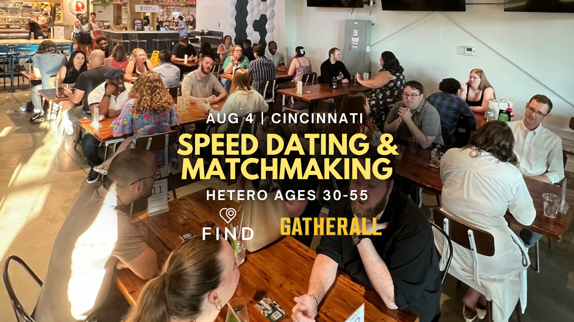 Speed Dating and Matchmaking for Singles Ages 30-55 | Cincinnati