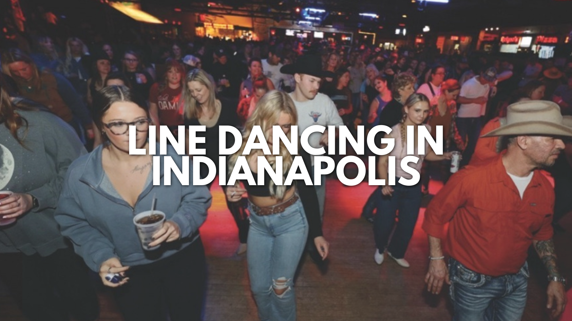 Line dancing in Indianapolis