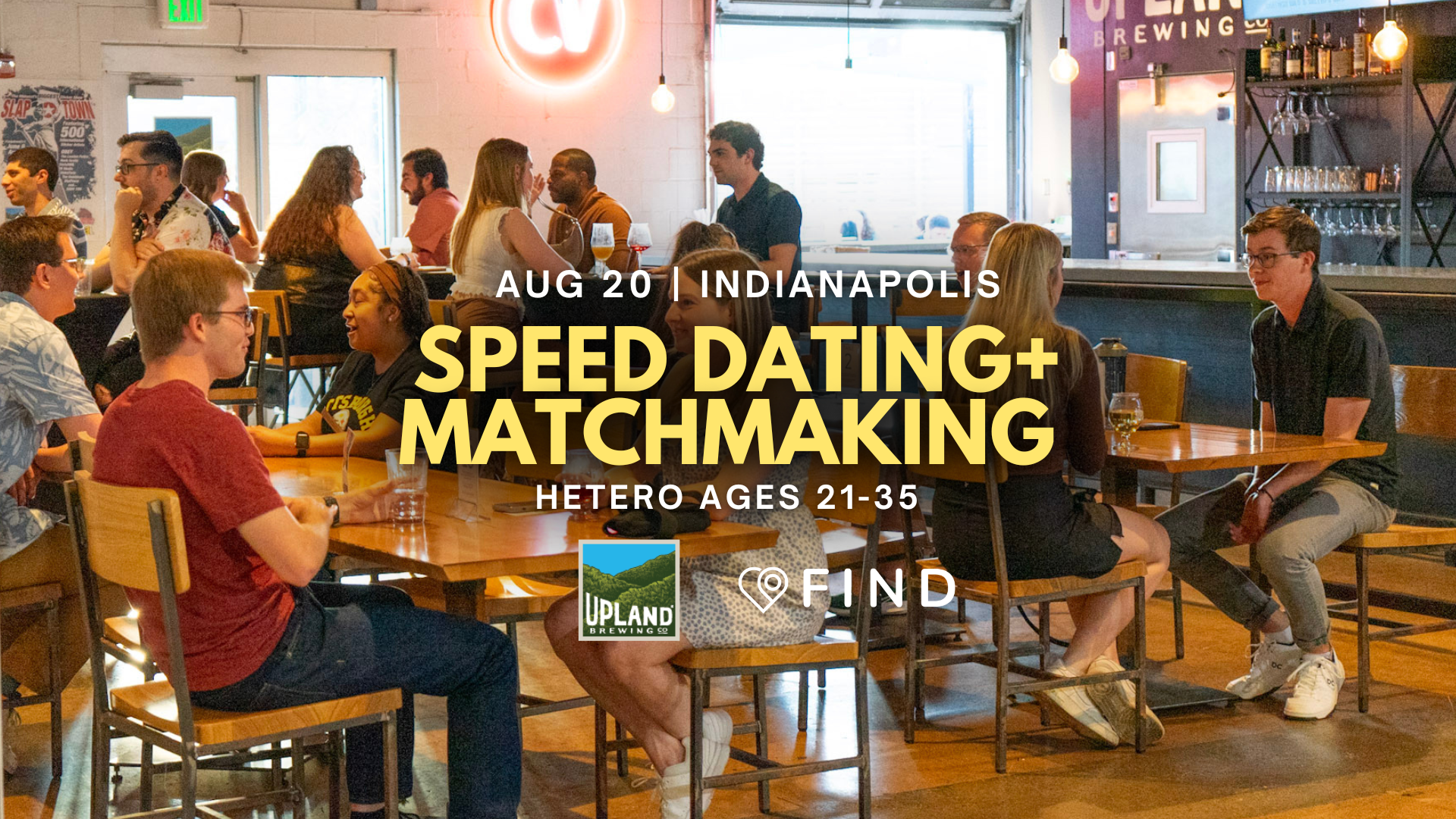 Speed Dating and Matchmaking for Singles 21-35 | Indianapolis