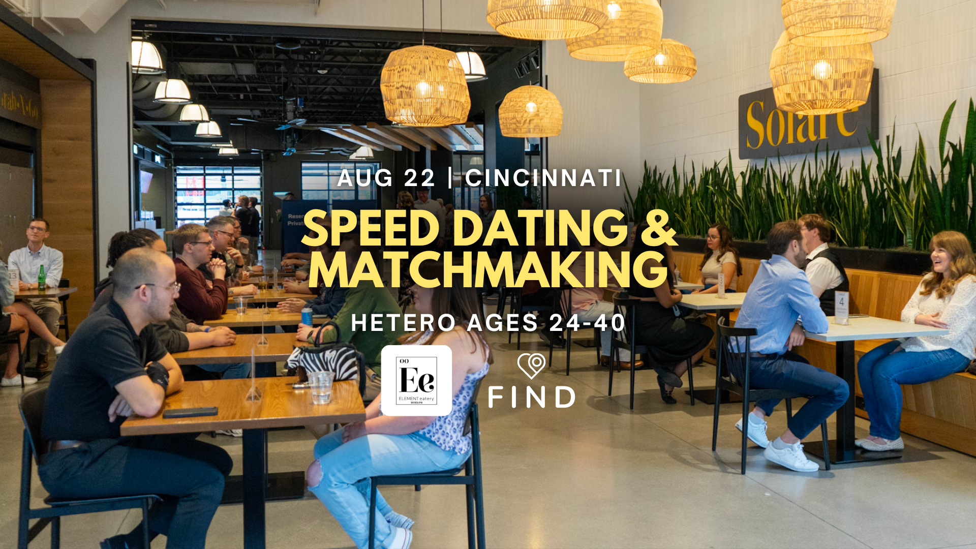 Speed Dating and Matchmaking for Singles Ages 24-40 | Cincinnati