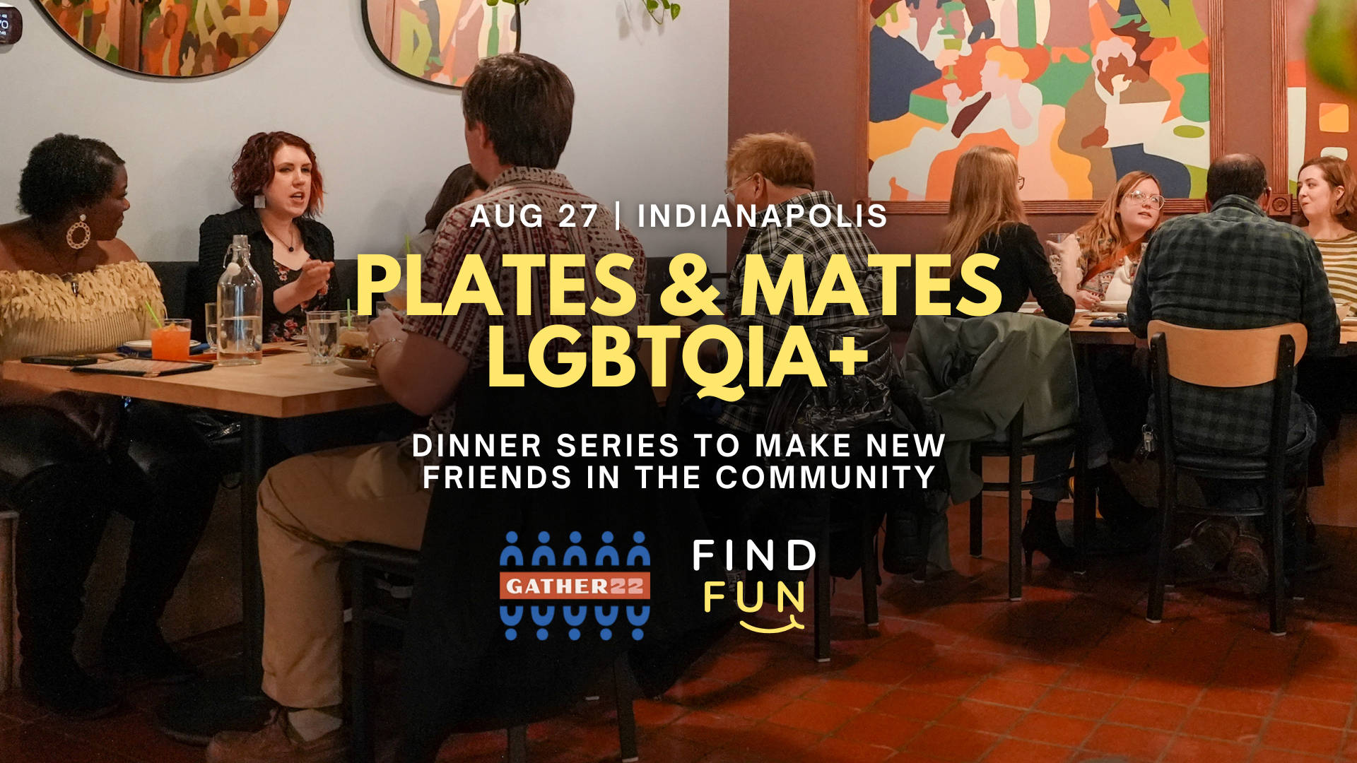 Plates and Mates LGBTQIA+ Edition | A Dinner Series to Make New Friends
