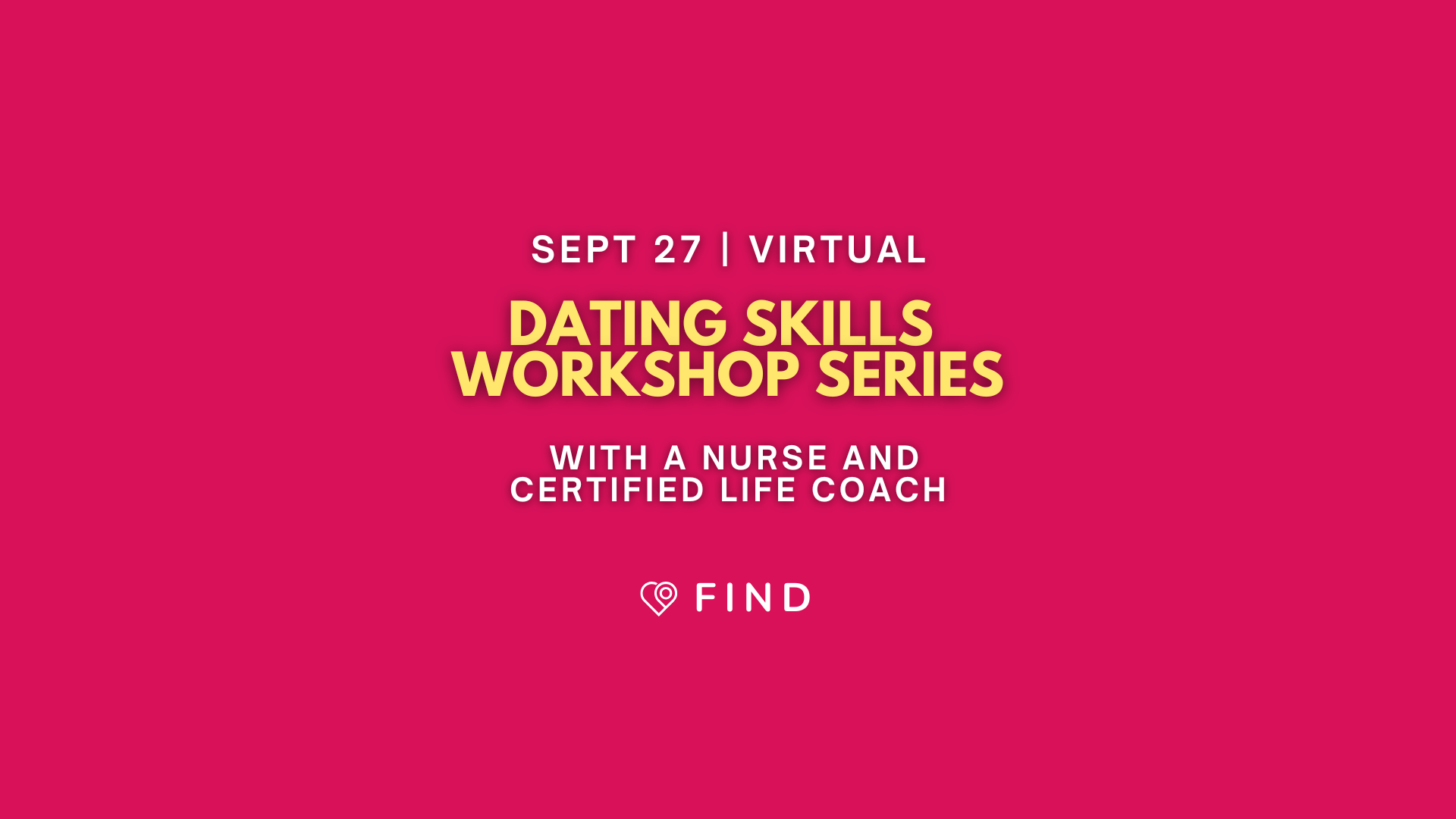 Dating skills workshop for women