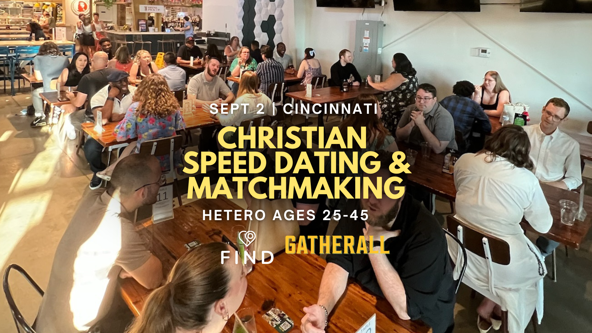 Christian Speed Dating and Matchmaking for Singles Ages 24-40 | Cincinnati