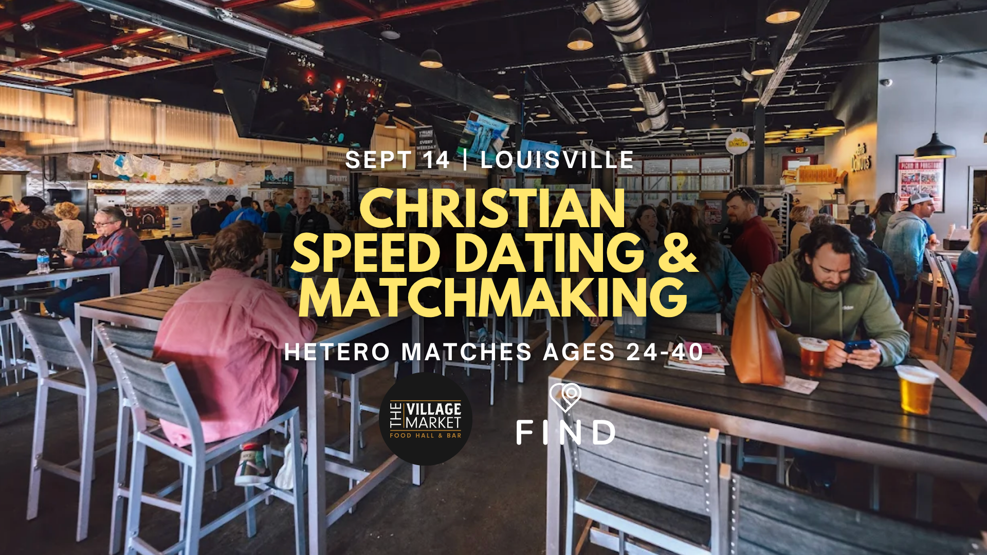 Christian Speed Dating and Matchmaking for Singles 24-40 | Louisville