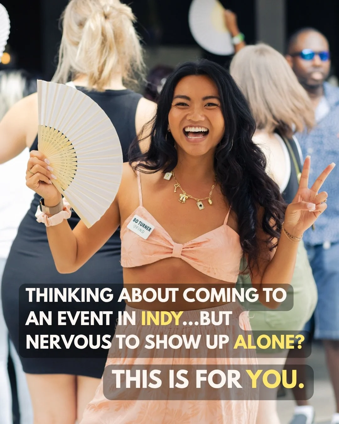 Coming to an event in Indy alone can feel a little awkward at first&hellip; but you might be surprised how many other people showed up solo too. 🫶

Whether it&rsquo;s DJ Coffee Club, a Dance Walk, Nerd Nite, Braids &amp; Brews, Speed Friending, or P