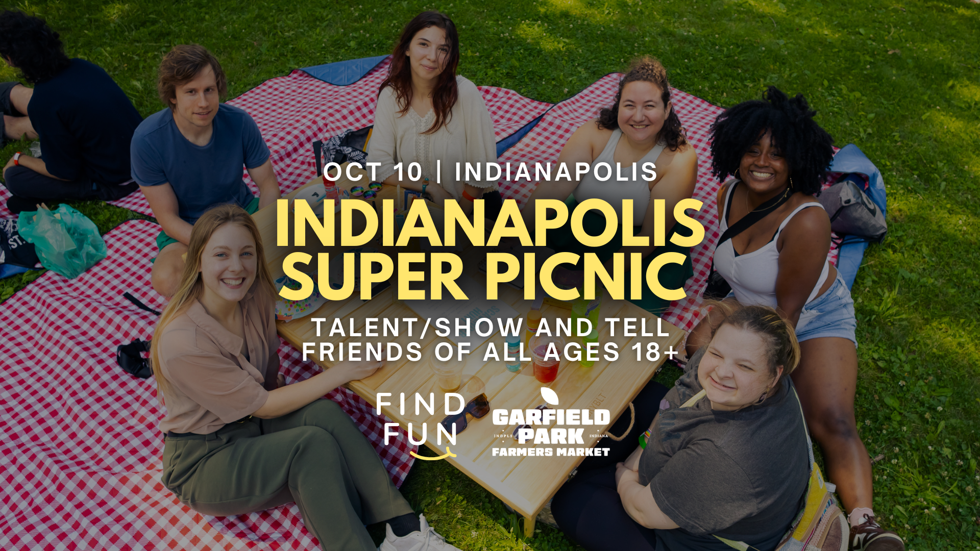 Indianapolis Super Picnic Social + Talent Show and Tell 