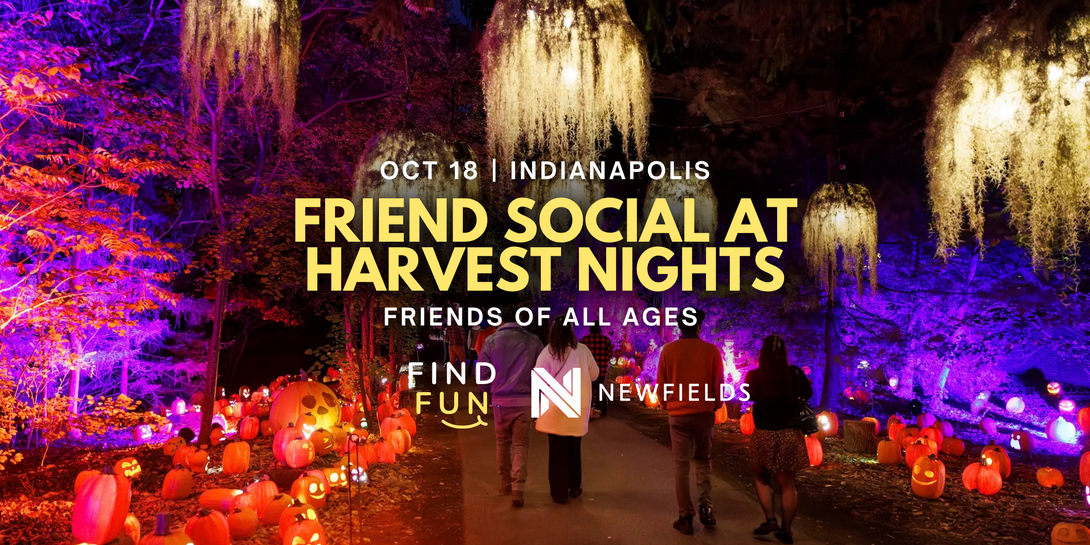Friend Social at Newfields Harvest Nights | Indianapolis