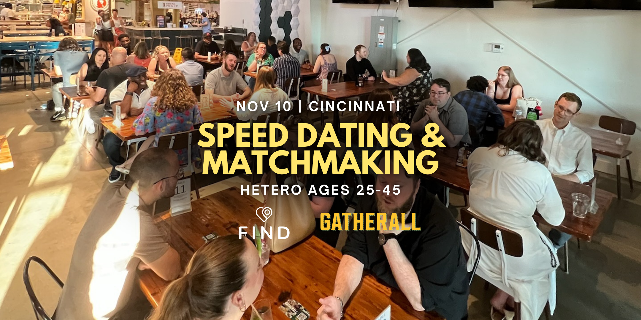Speed Dating and Matchmaking for Singles Ages 25-45 | Cincinnati