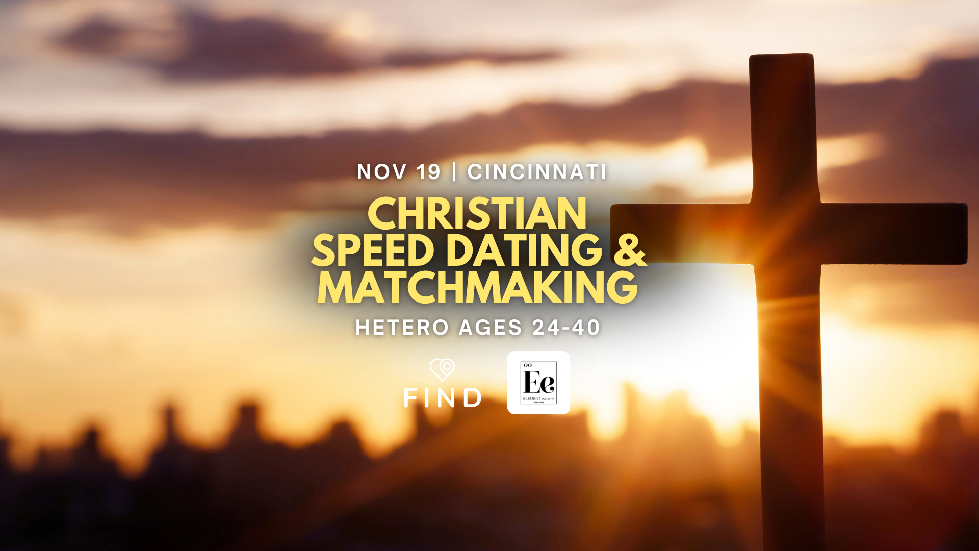 Christian Speed Dating and Matchmaking for Singles Ages 24-40 | Cincinnati