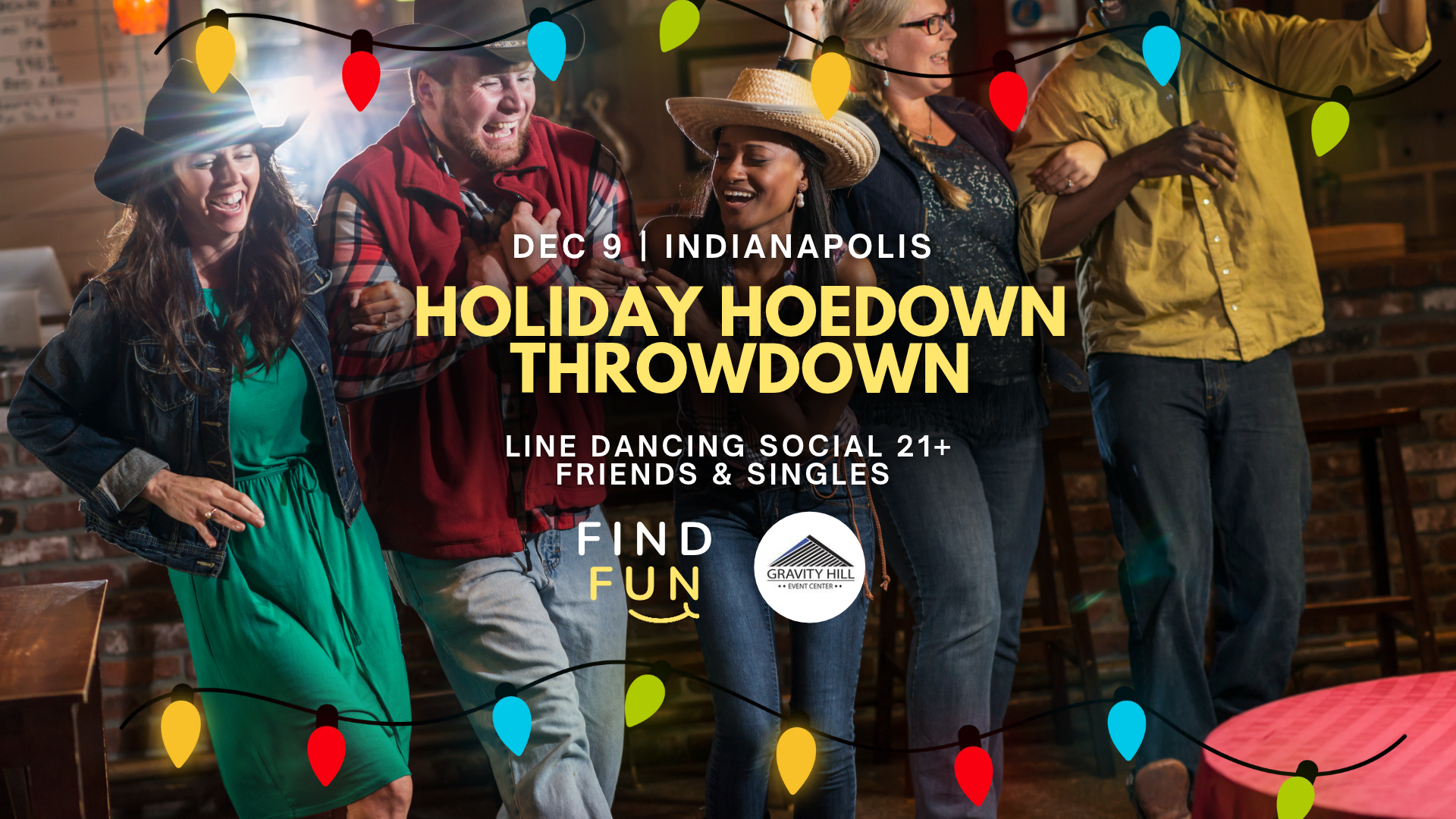 Holiday Hoedown Throwdown Line Dancing Social | Indianapolis