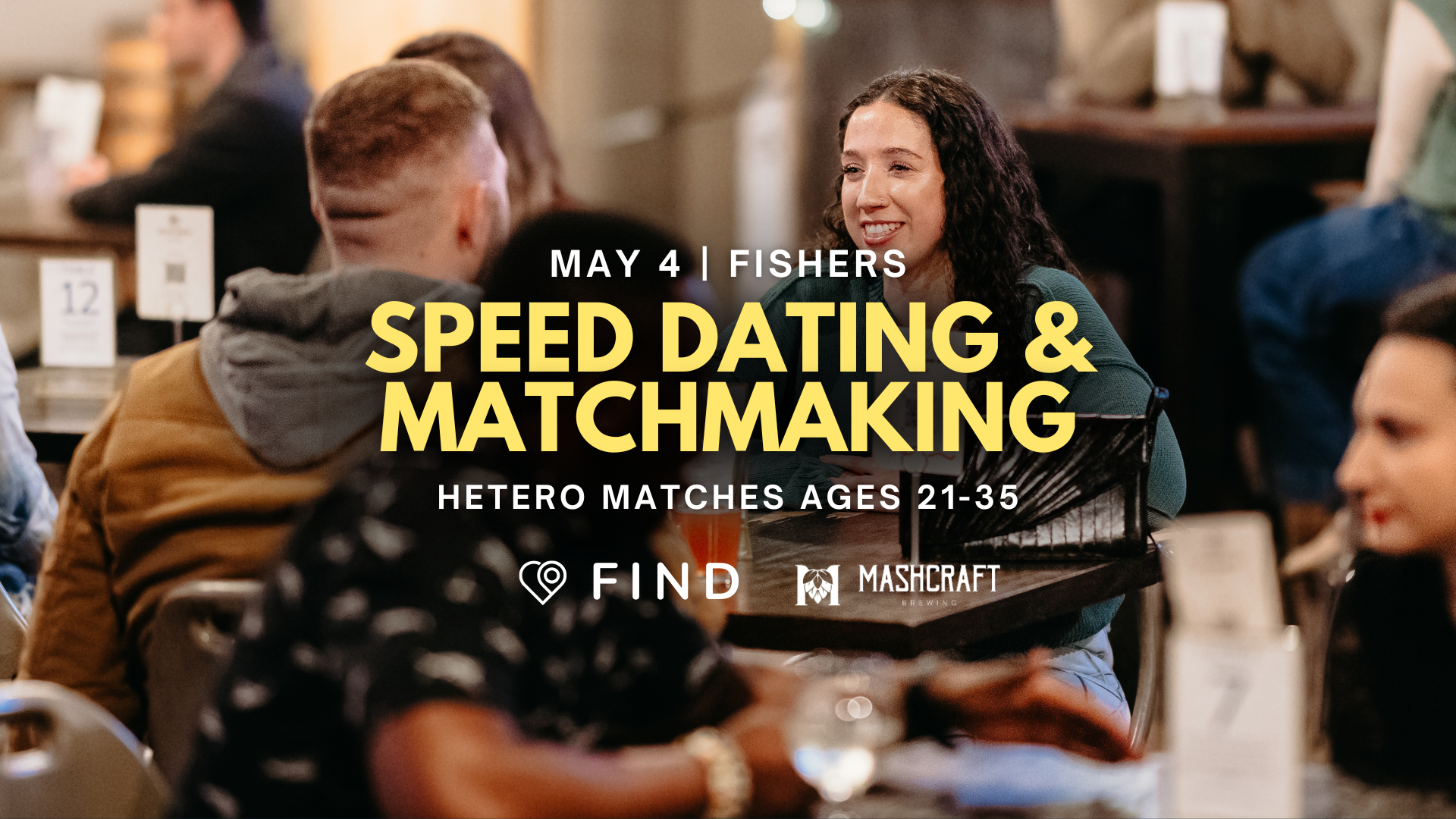 Speed Dating and Matchmaking for Singles Ages 21-35 | Fishers — FIND ...