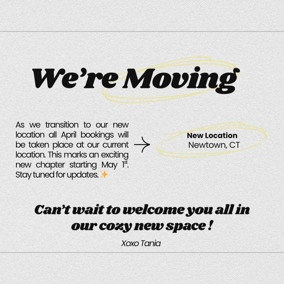 Four memorable years later it is time to call a new place home. This decision was not made lightly. Yet I&rsquo;m optimistic what new opportunities this new space will hold. Thank you to my current clients I have shared the news with thus far for the