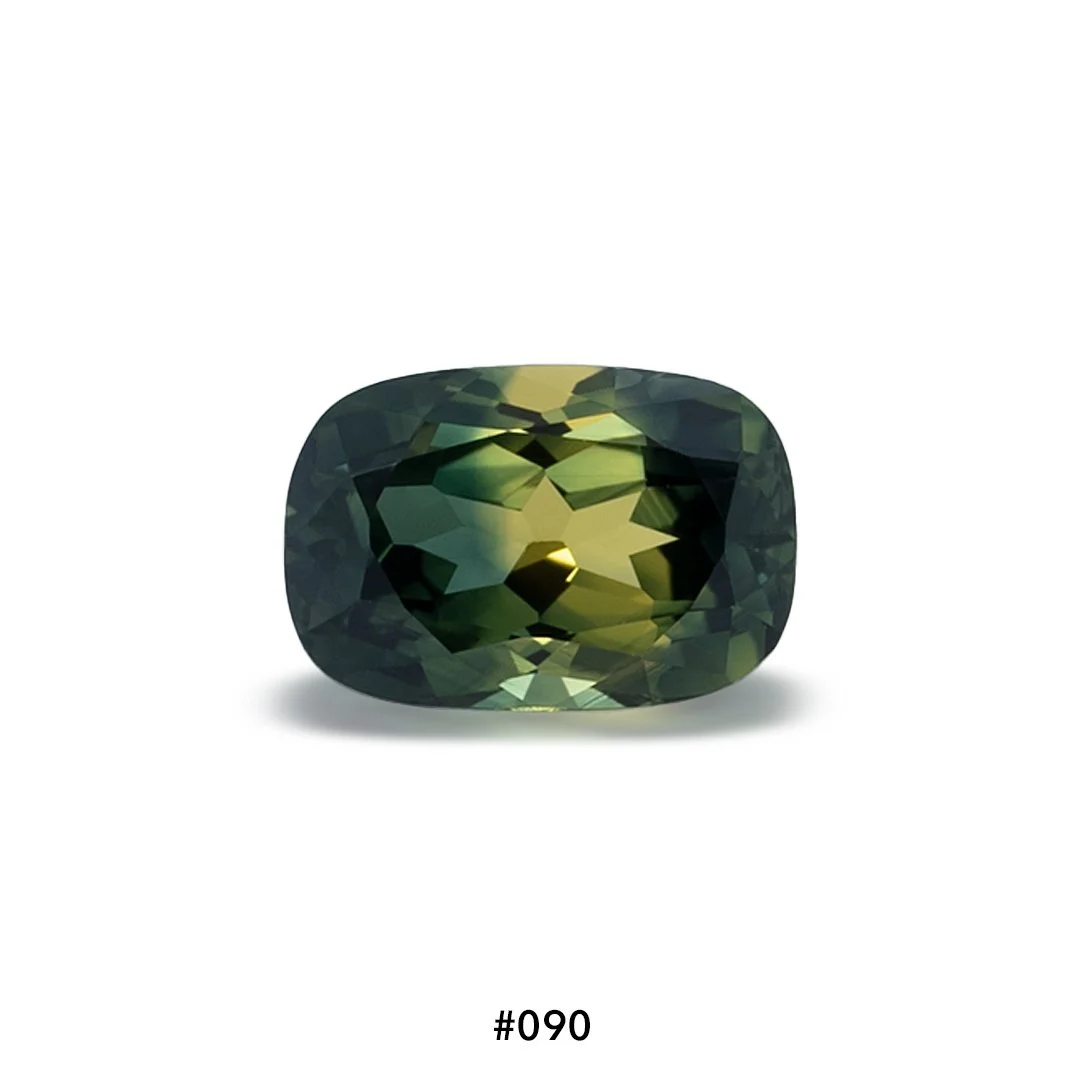 Parti Sapphire #090 - 3.61ct