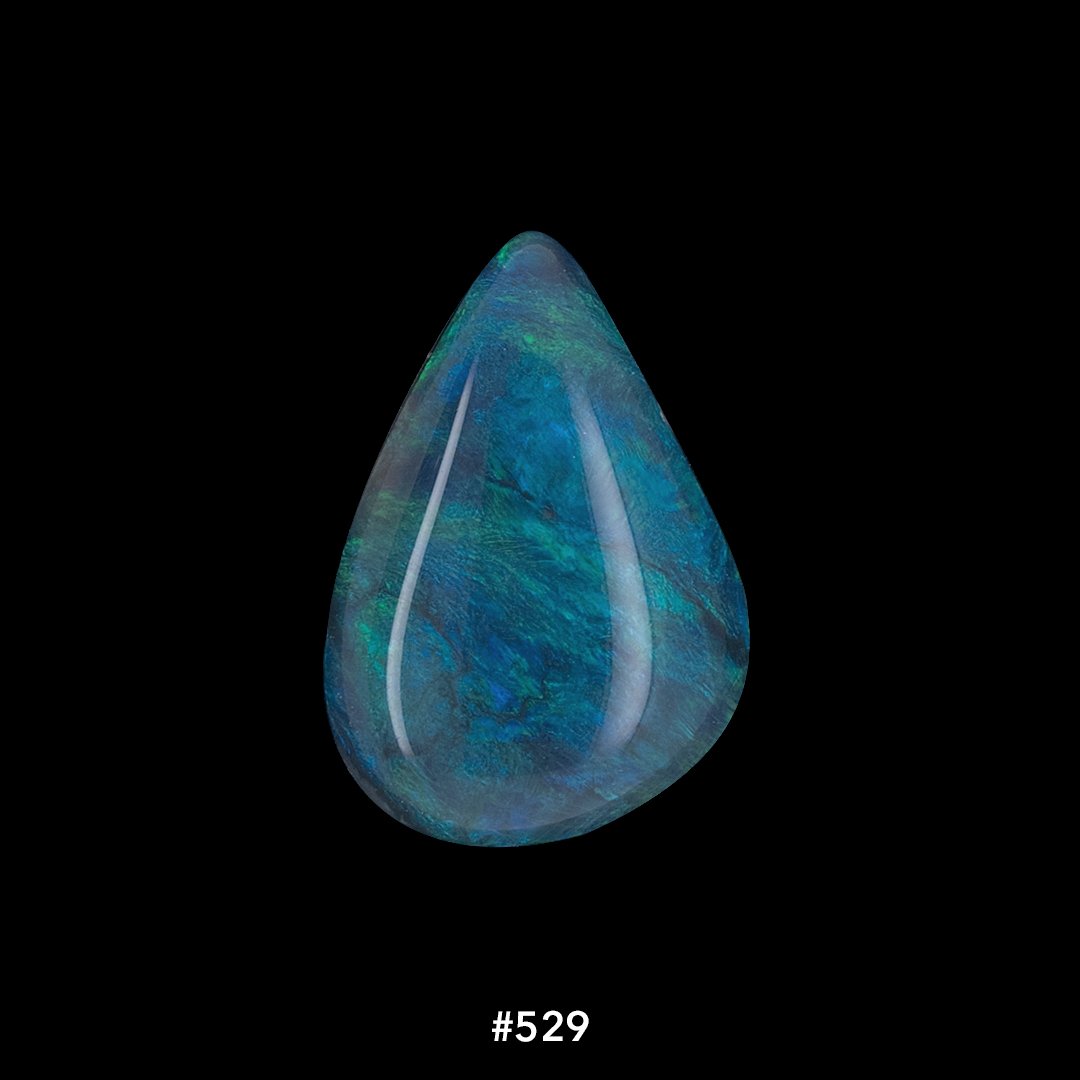 Black Opal #529 - 4.37ct