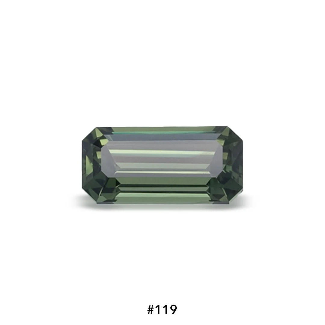 Green Sapphire #119 - 1.19ct