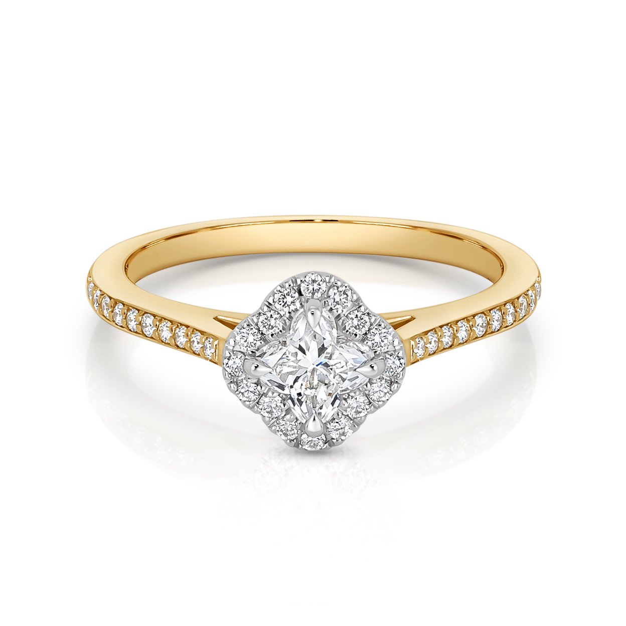 Engagement Ring | 0.52ct Lilly Cut Diamond