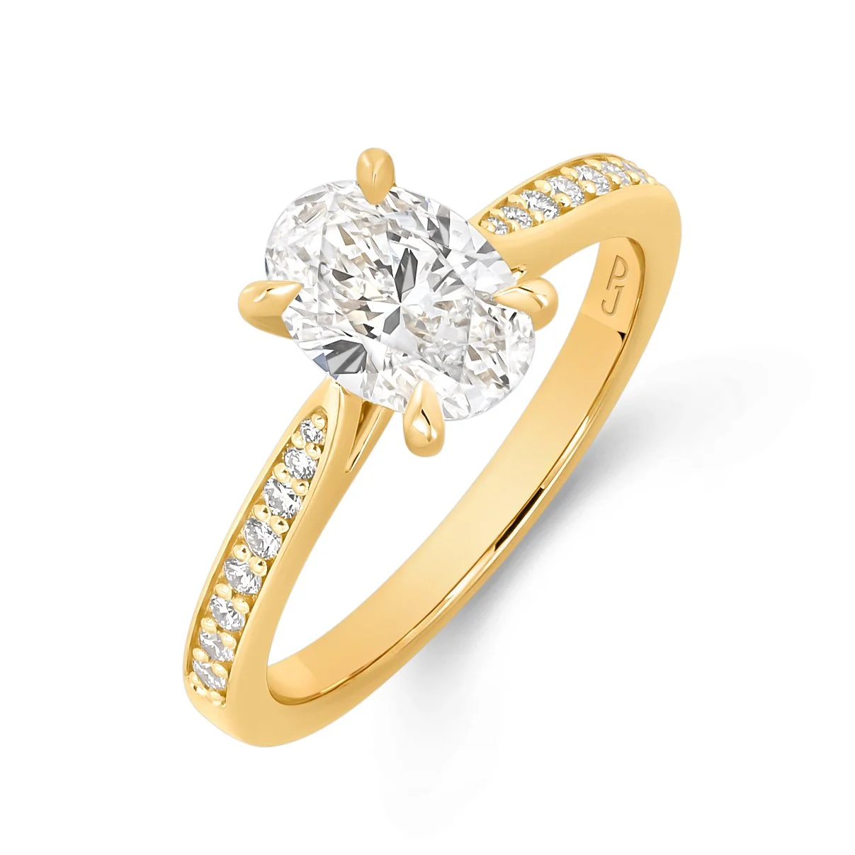 YG 1.00ct Oval Diamond 16 -0.13ct FVS Diamonds 3-4.jpg