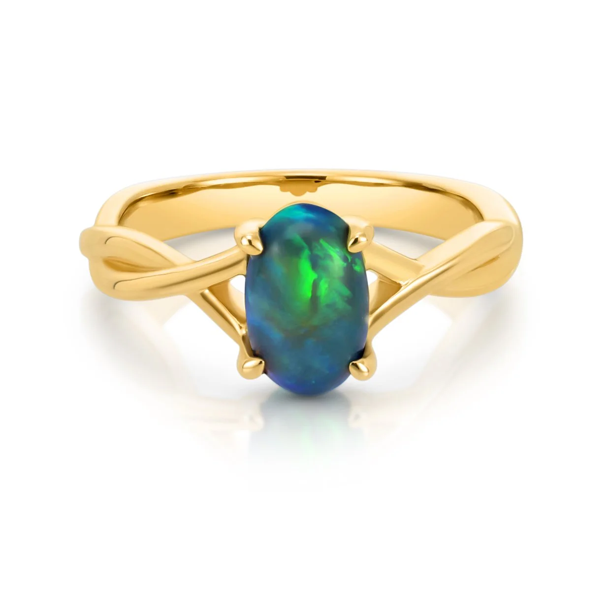Dress Ring | 0.85ct Australian Crystal Opal