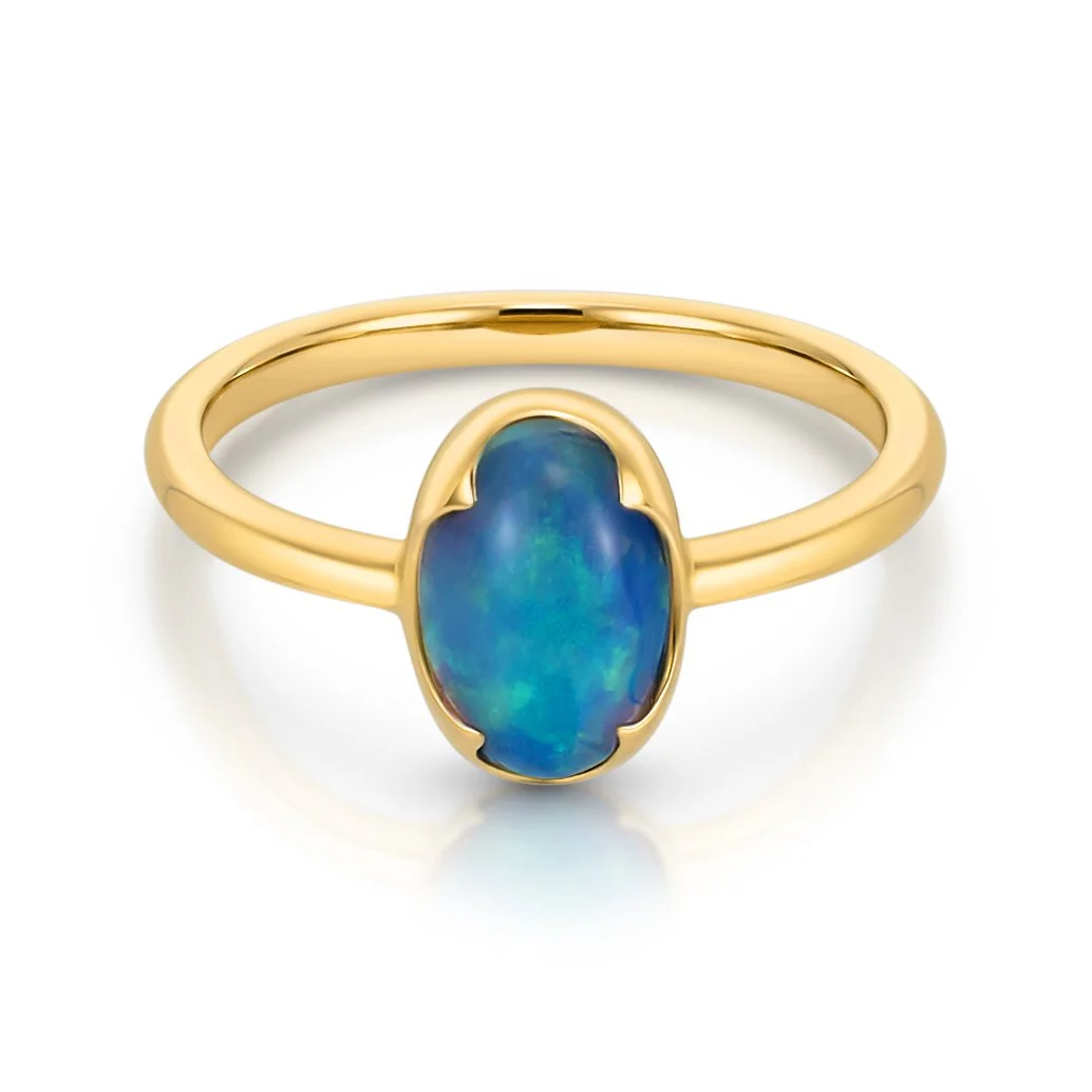 Dress Ring | 1.09ct Australian Crystal Opal