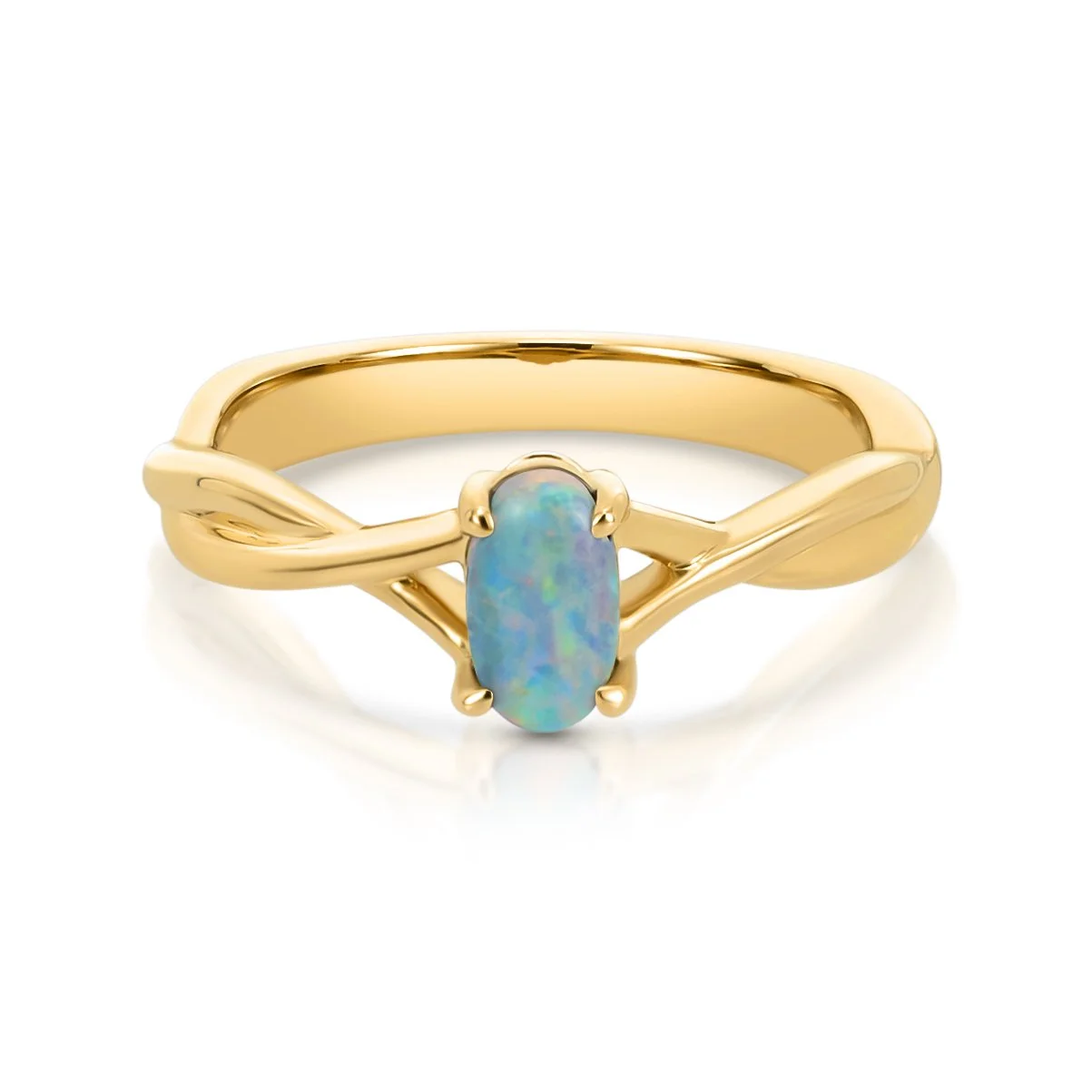 Dress Ring | 0.30ct Australian Crystal Opal