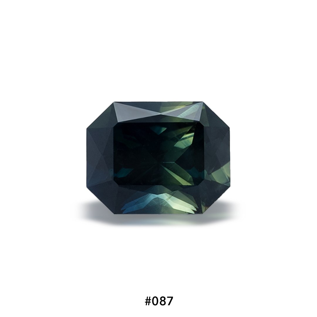 Parti Sapphire #087 - 3.44ct