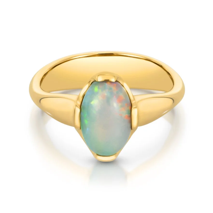 Dress Ring | 1.49ct Australian White Opal