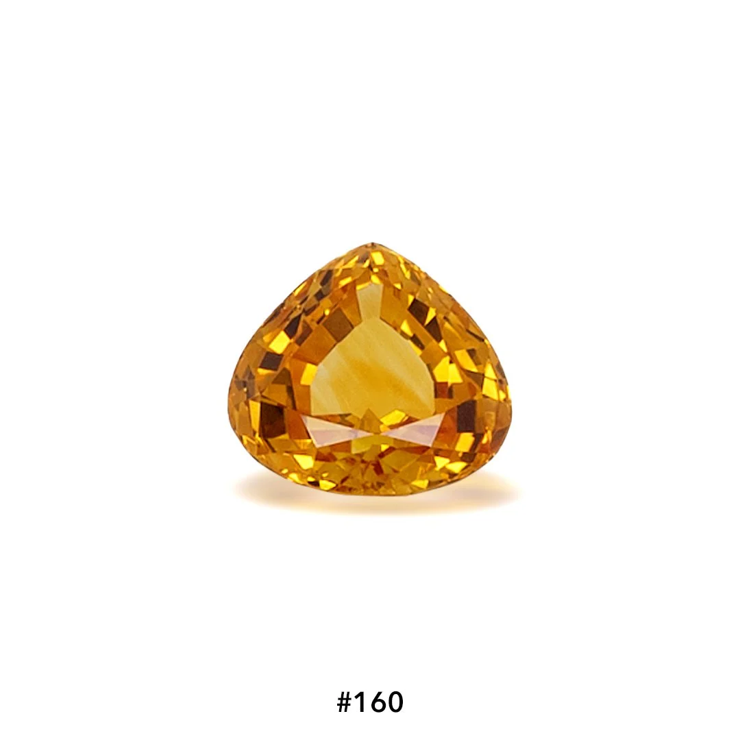 Yellow / Orange Sapphire #160 - 2.05ct