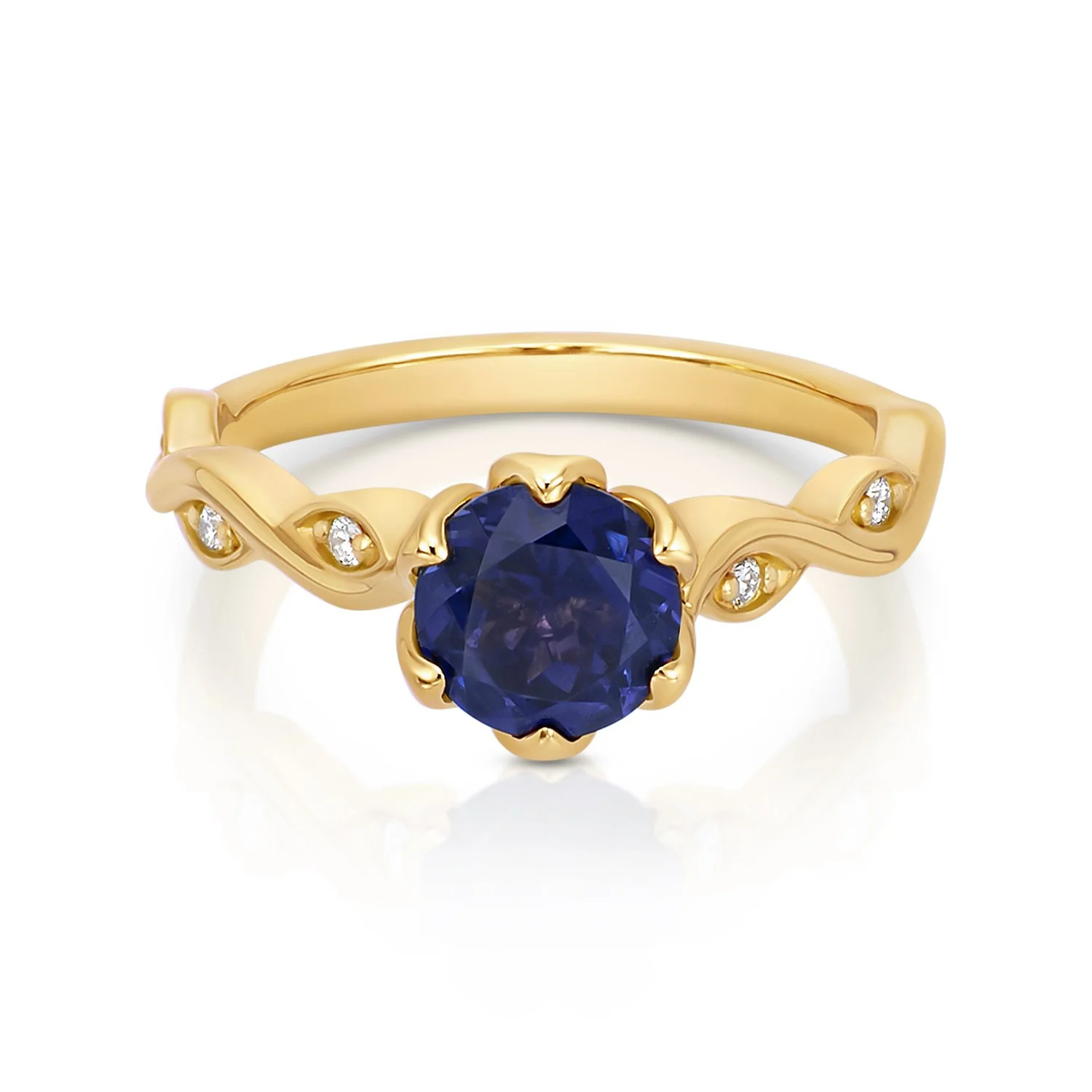 18 YG 1.39ct Purple Sapphire plus 6 Dia FVS.jpg