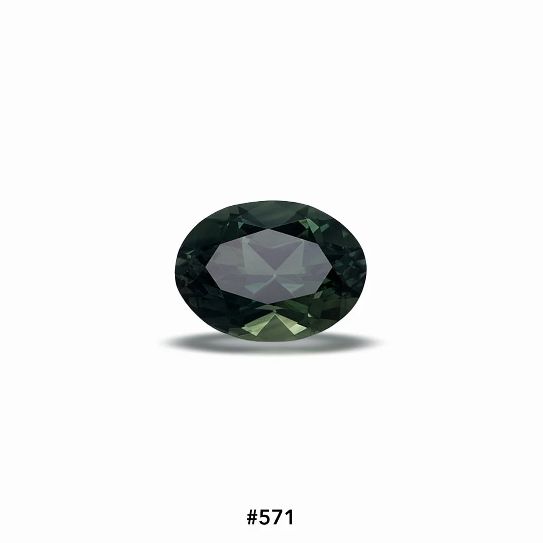 Green Sapphire #571 - 1.03ct