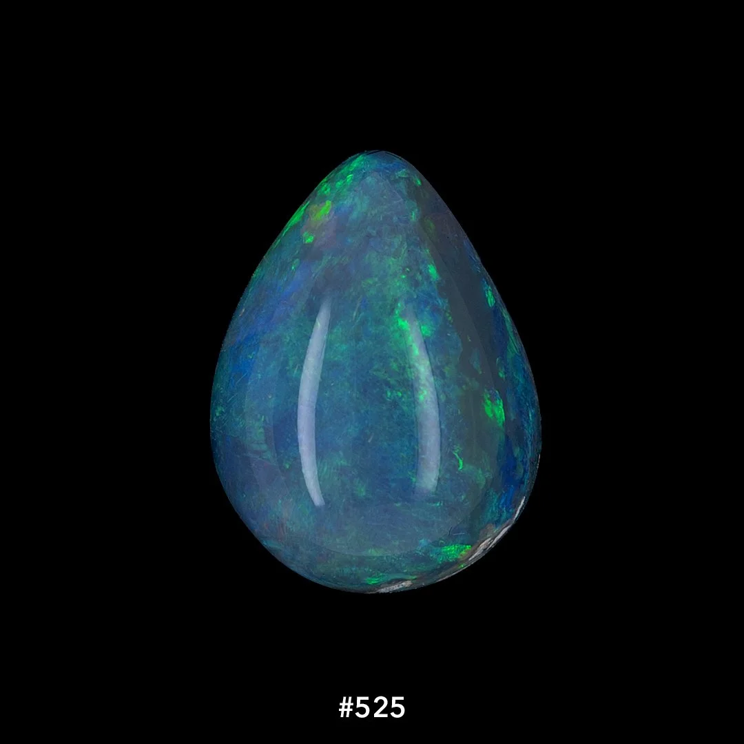 Dark Crystal Opal #525 - 5.90ct