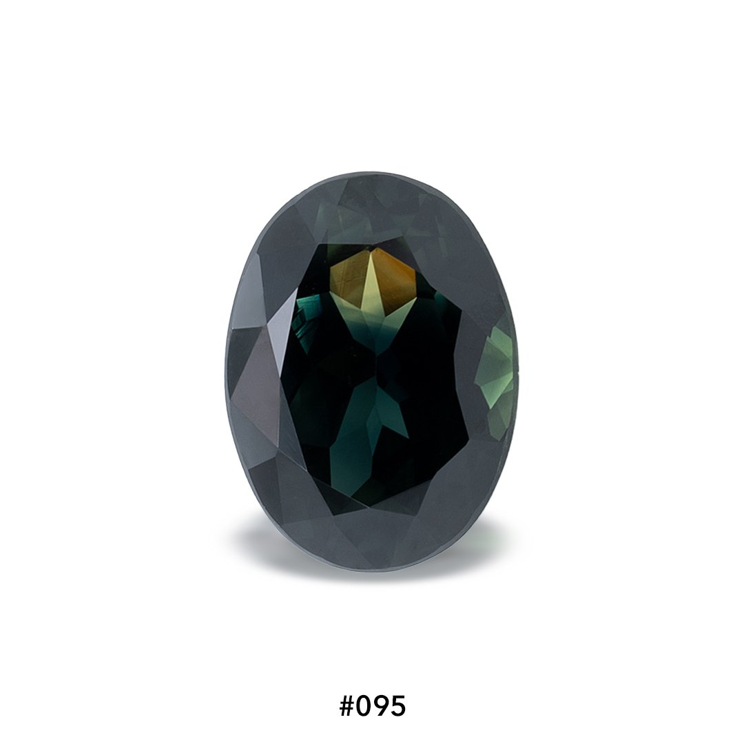 Parti Sapphire #095 - 5.62ct