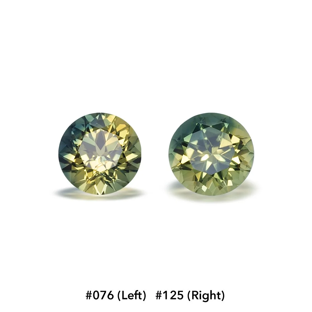 Parti Sapphires #157 1.84ct | #076 1.84ct (2 Pieces)