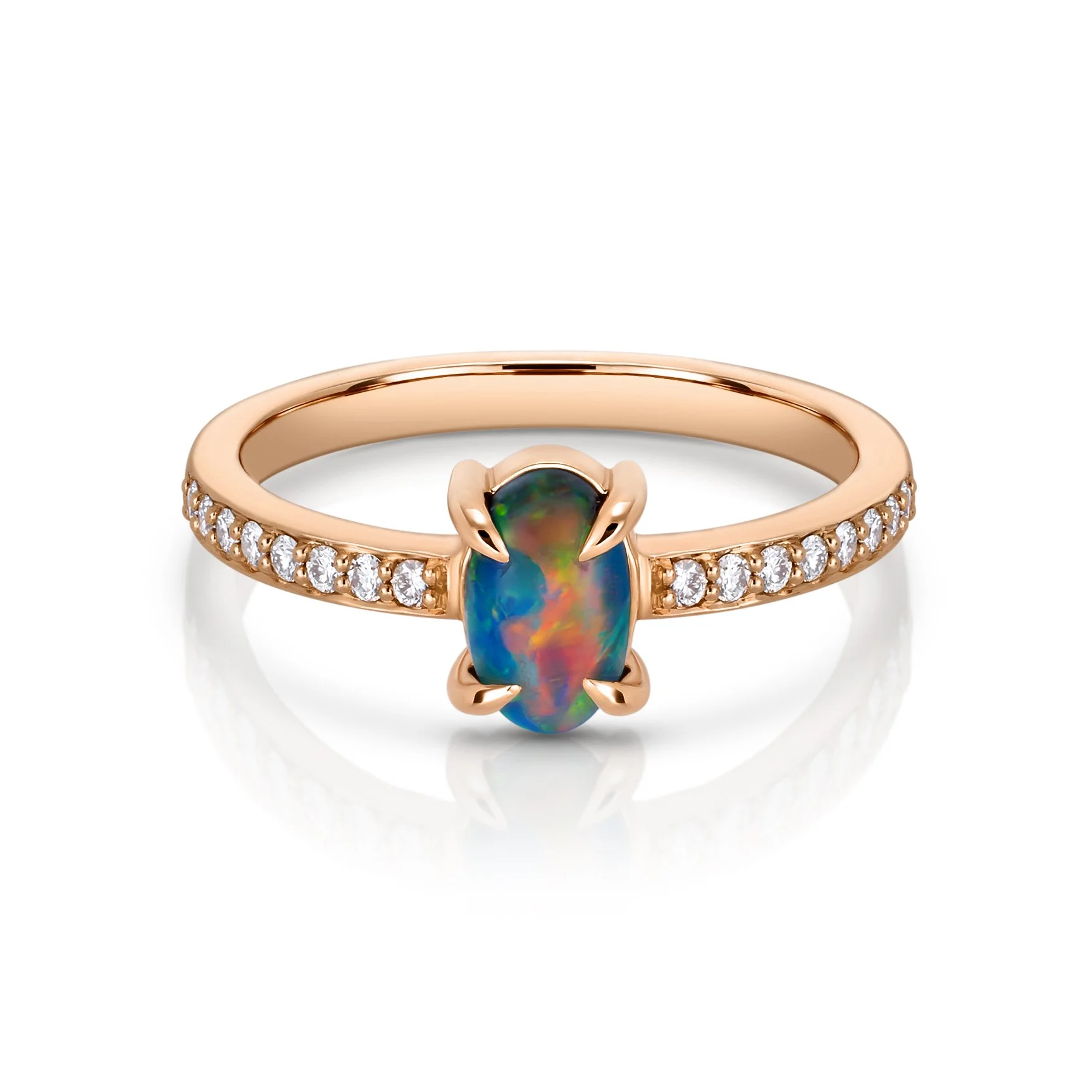 Dress Ring | 0.62ct Australian Black Opal