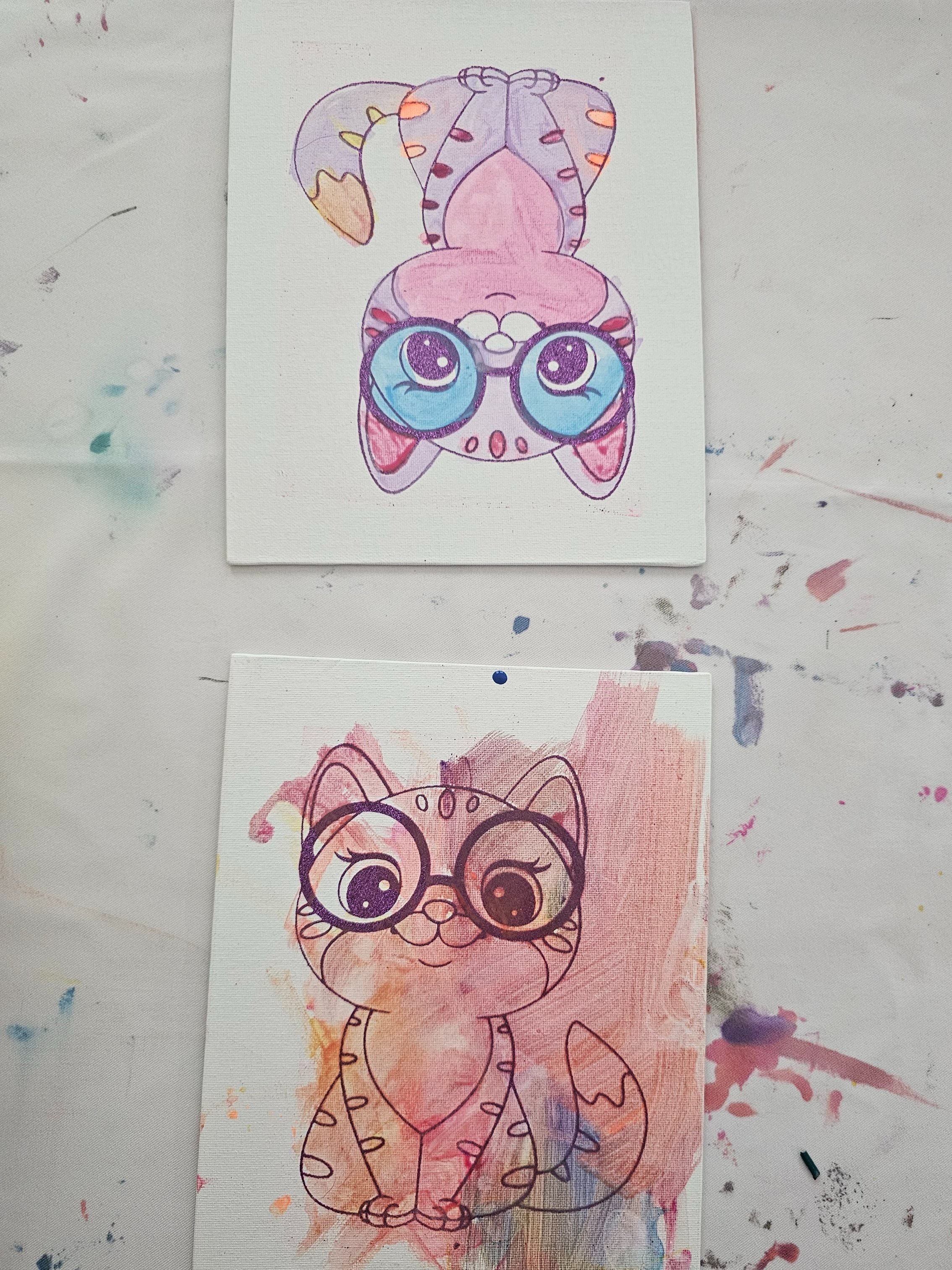Kid friendly Paint and Sip