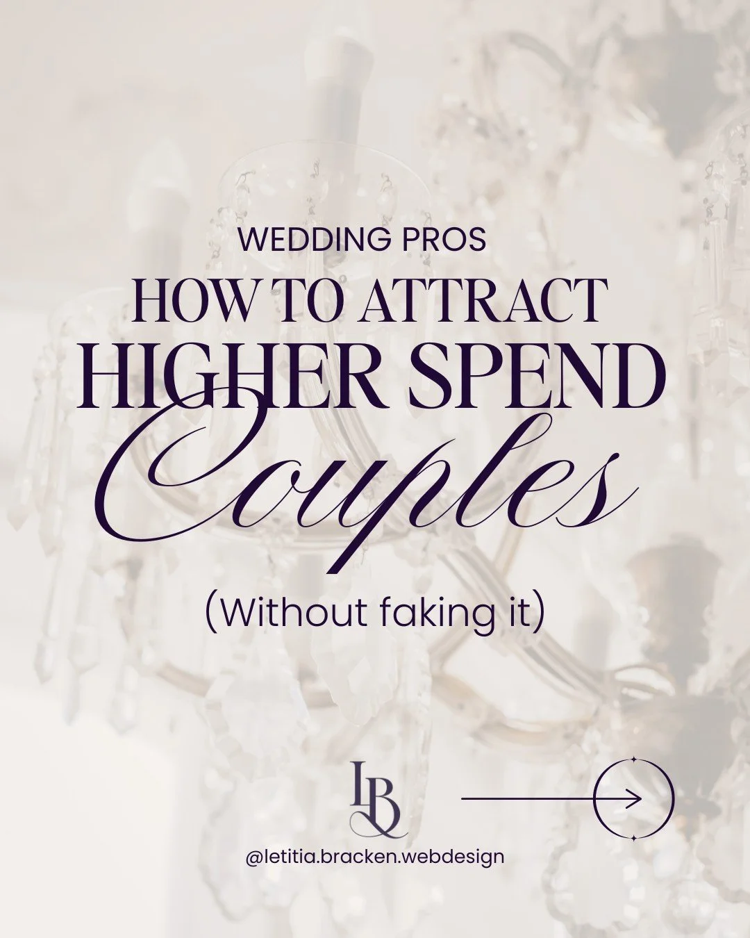 Here&rsquo;s the truth no one tells you: 

High-budget couples don&rsquo;t book the &ldquo;nicest&rdquo; vendor&hellip; they book the vendor who makes them feel the most certain 💞

They buy differently. 

They think differently. 

And they choose di