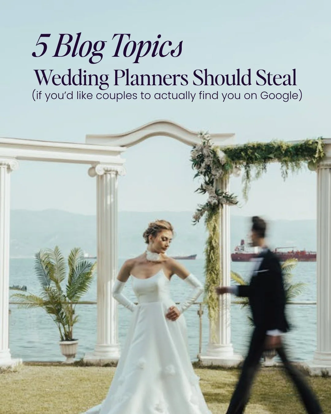 Wedding planners&hellip; I know what you&rsquo;re thinking about blogging. 

&ldquo;I don&rsquo;t have time.&rdquo; 

&ldquo;No one&rsquo;s reading blogs.&rdquo; 

&ldquo;I&rsquo;ll just post on Instagram instead.&rdquo; 

Meanwhile&hellip; your futu