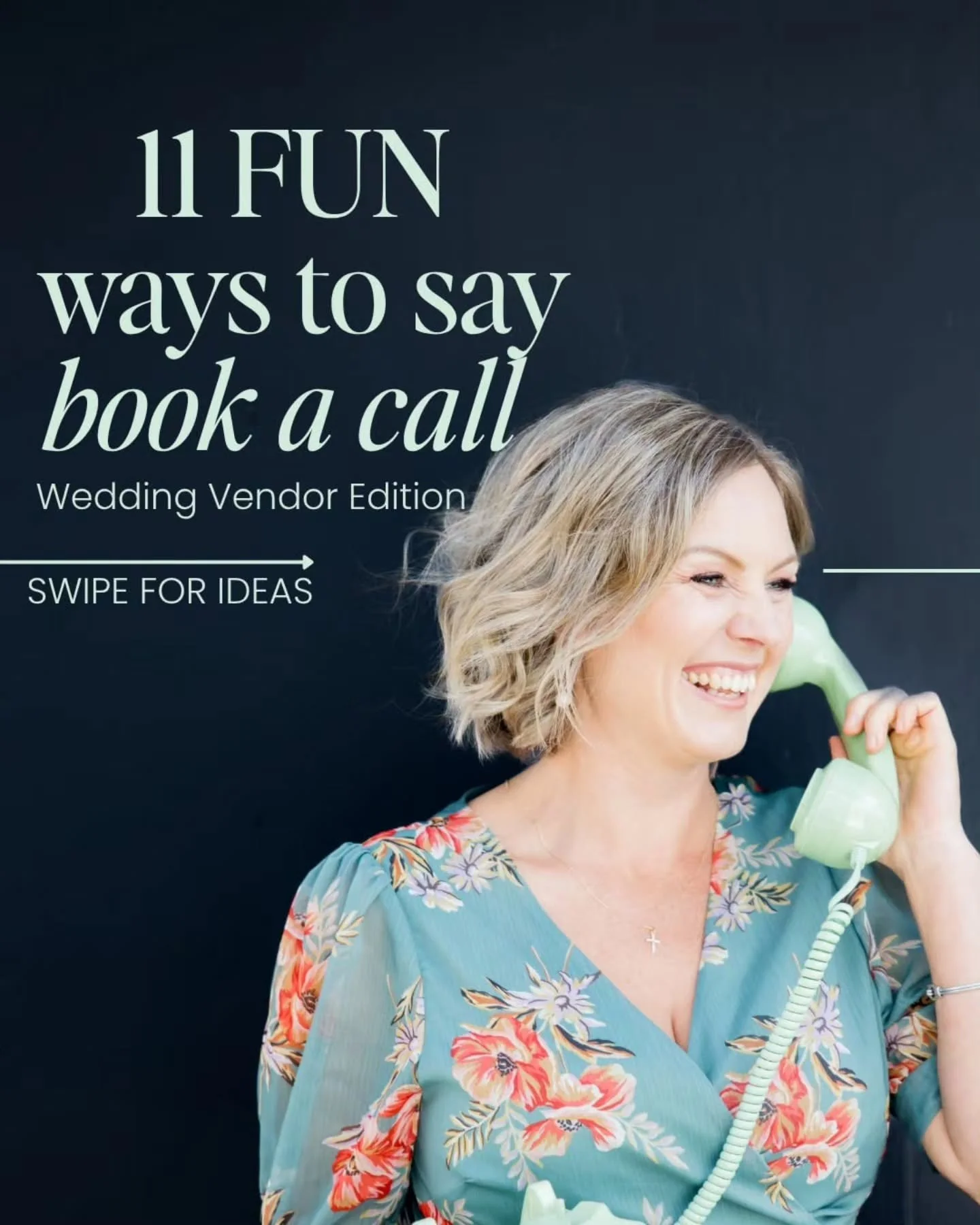 Here&rsquo;s your permission to have a little fun with it ⬇️ 

&ldquo;Book a discovery call.&rdquo; 

Perfectly functional. Not exactly brimming with personality 😂 

And that&rsquo;s the fun bit about copy... even the smallest, most forgettable line