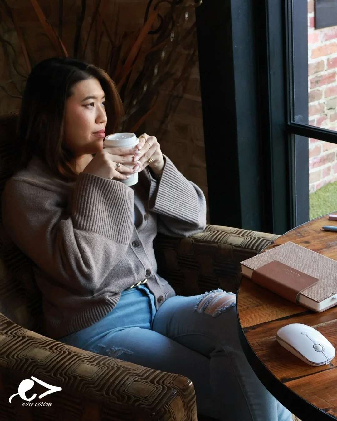Coffee Date with Jesus ☕🤍

A quiet morning at @firststreetroasters in downtown Temple, slowing down, sipping Earl Grey, and choosing stillness.

Captured so beautifully by Serria of @echovision_art ✨

I shared more of this moment (and why spaces lik