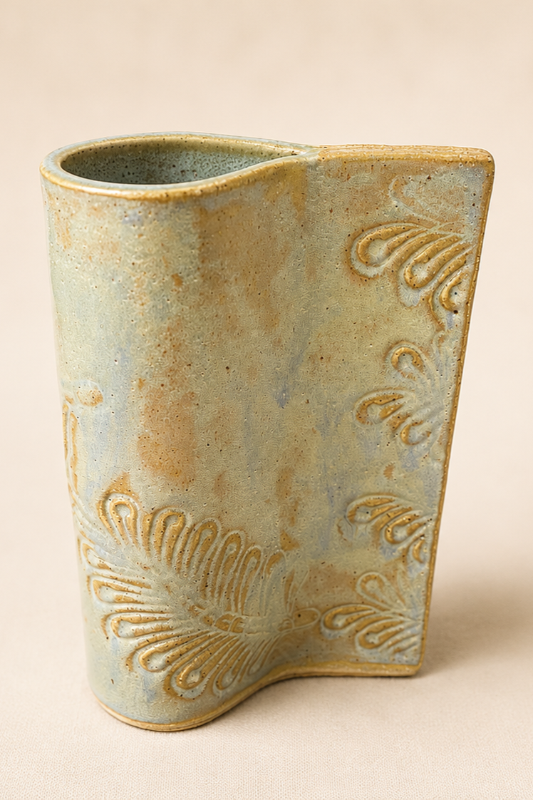 Vase - green celedon