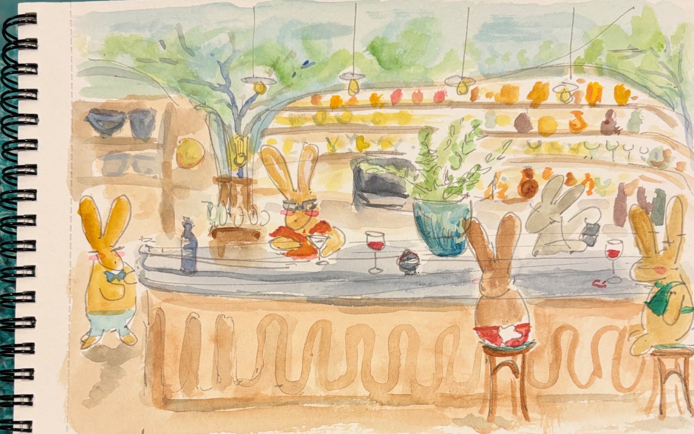 Paris Bar scene
