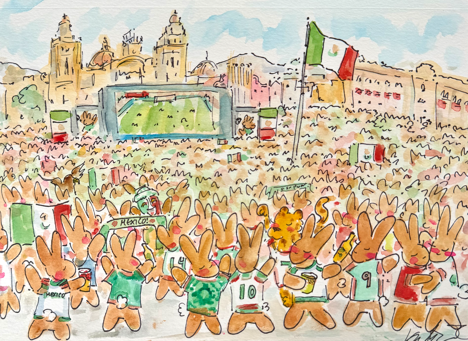 Team Mexico Bunnies