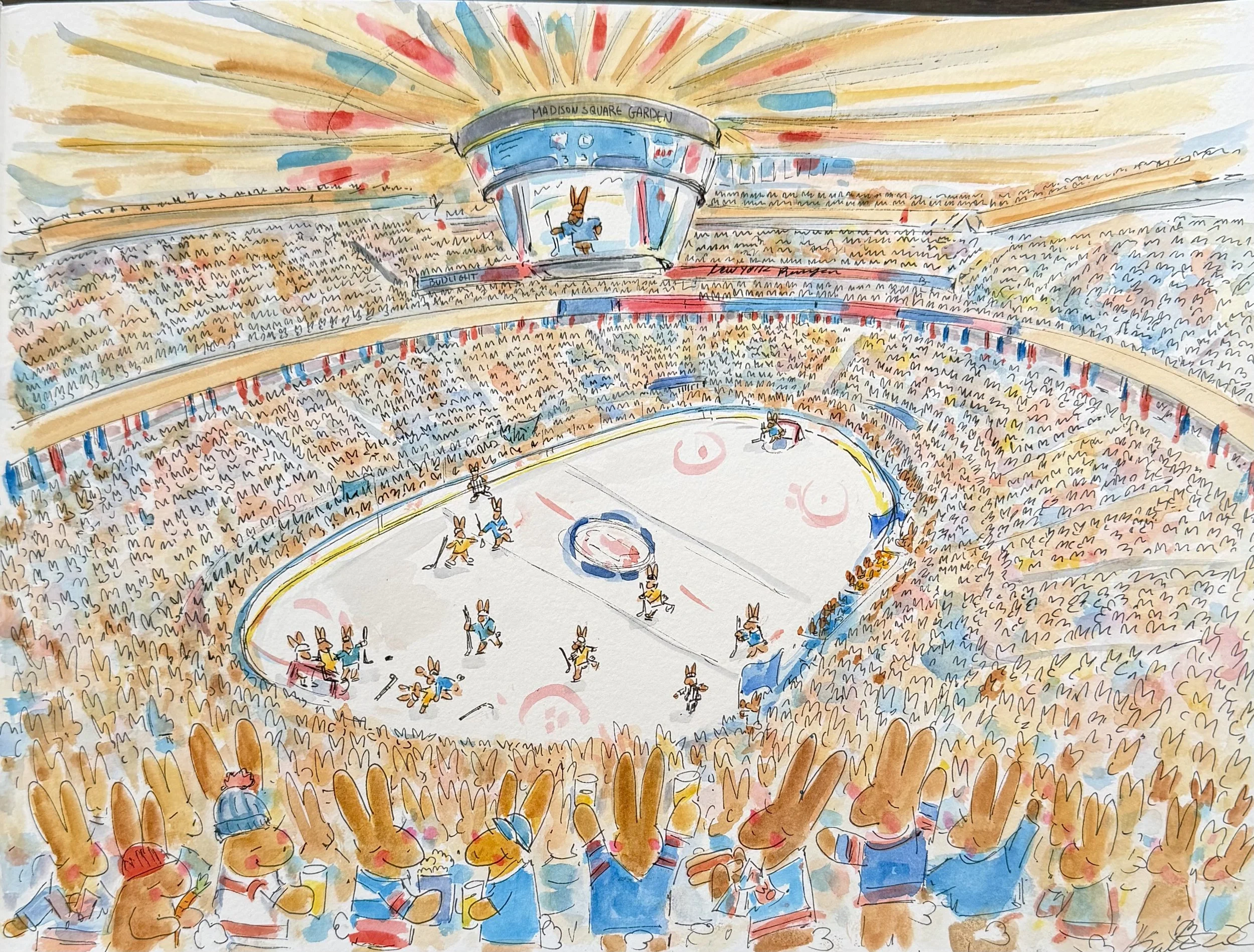 New York Rangers at MSG