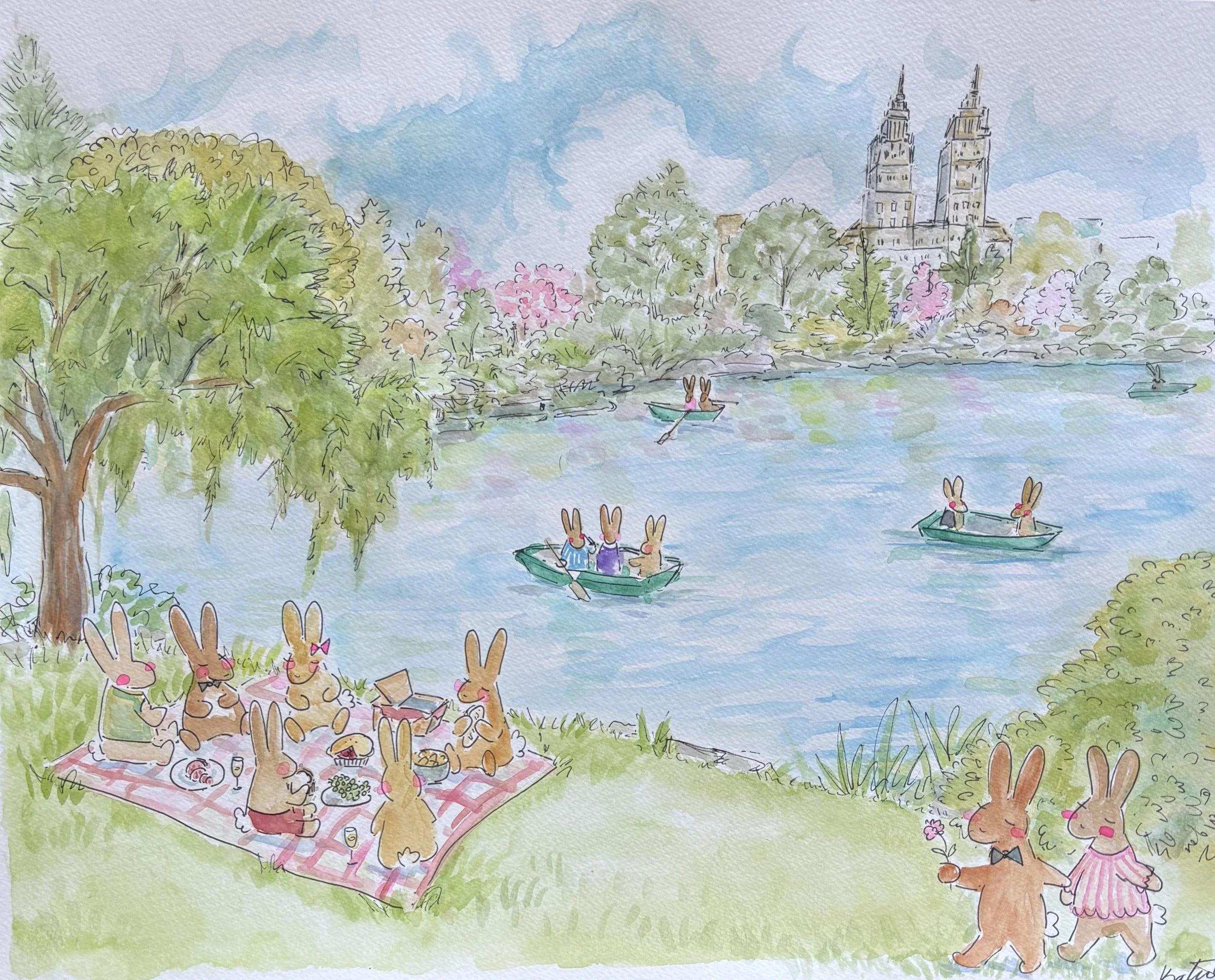 Bunnies in Central Park