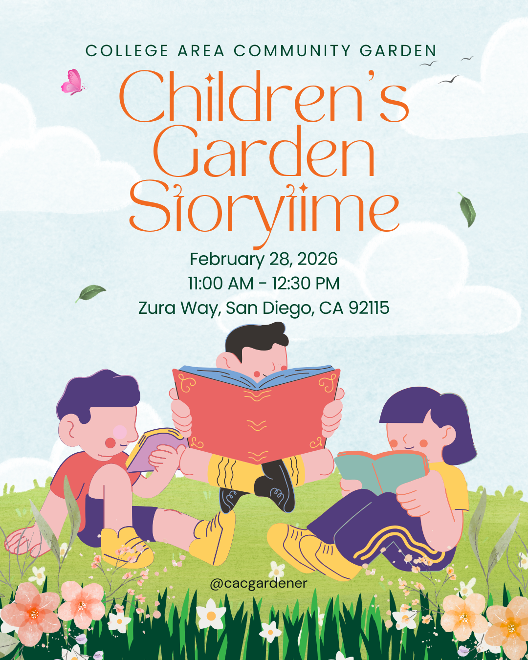 Children's Garden Storytime