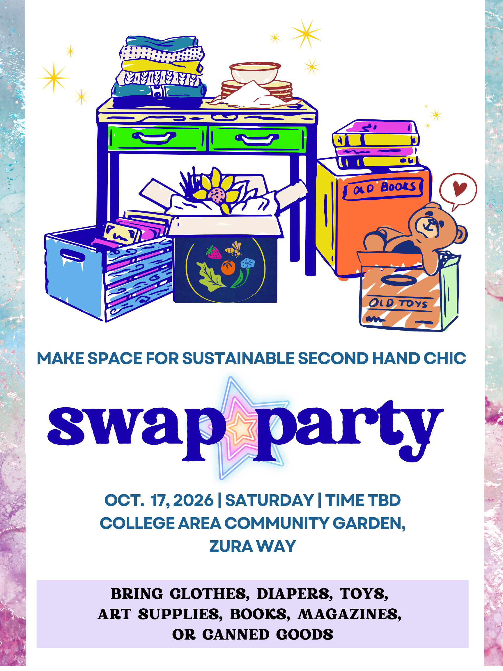 Swap Party & Voter Registration