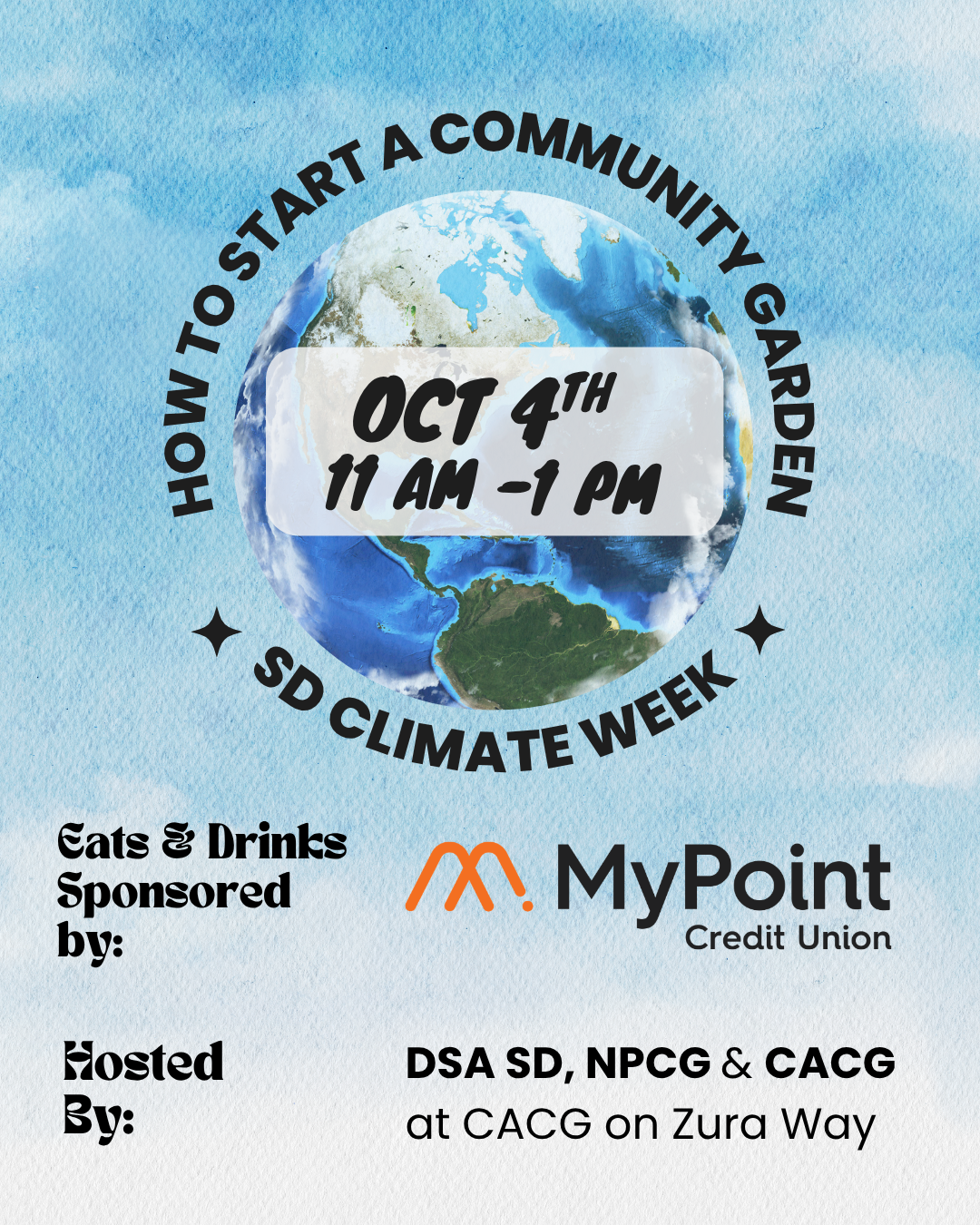 SD Climate Week - How to Start a Community Garden Panel 