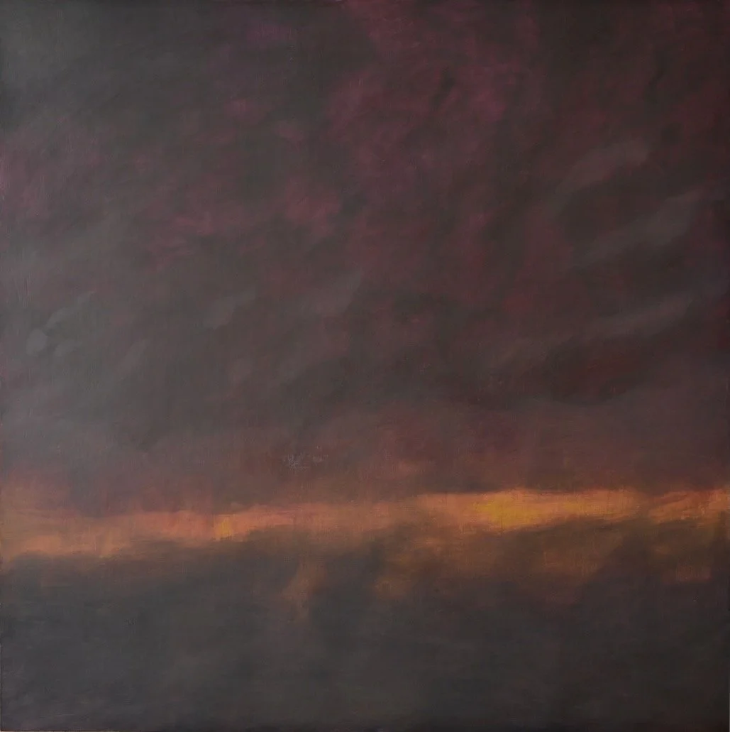 Painting ON12 120x120cms Enamel and Oil on wood 
