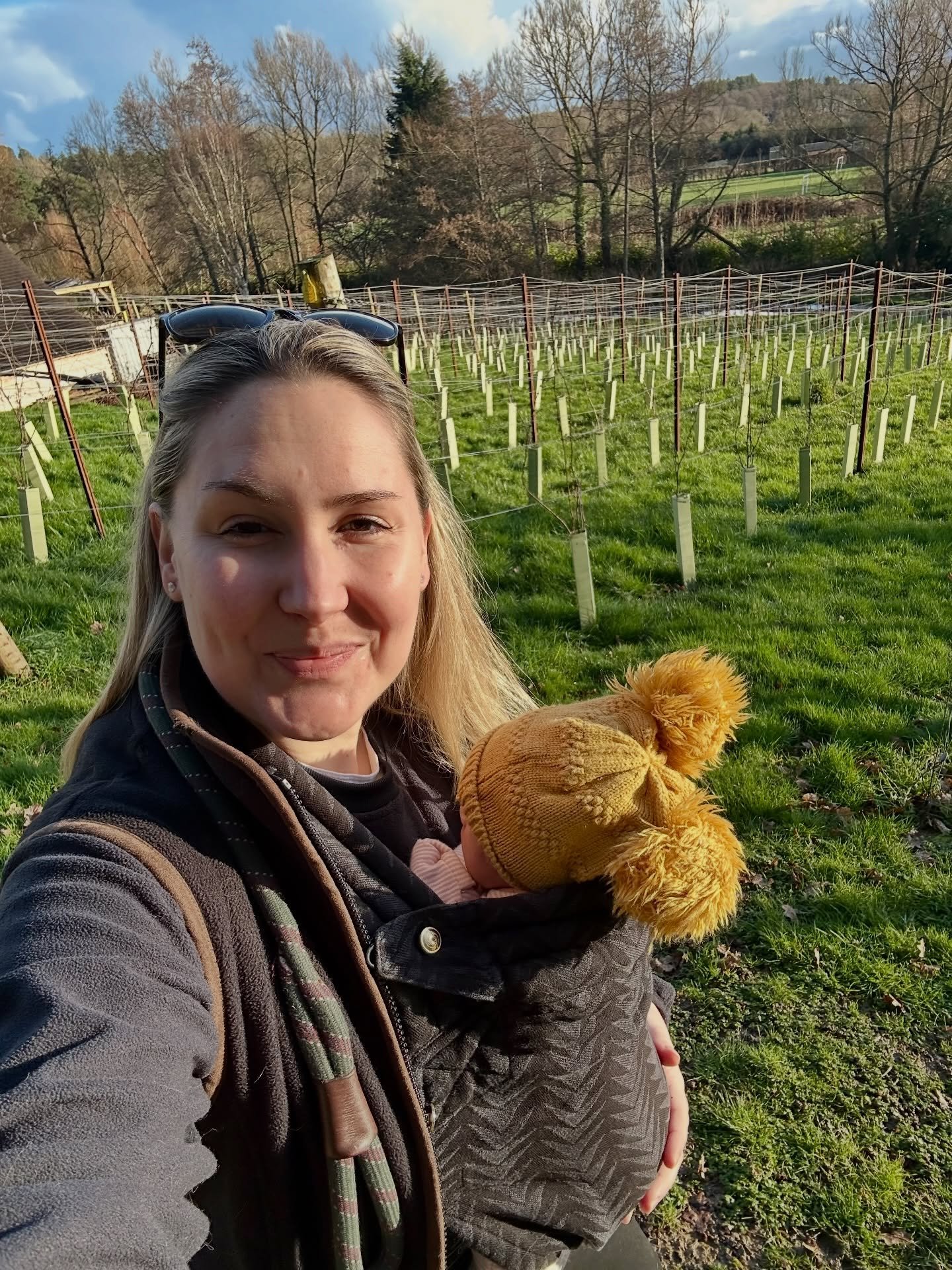 Instagram it&rsquo;s been a minute&hellip;

I&rsquo;ve been so much quieter on social media for the past few months (or&hellip;9 😅) and the reason is I&rsquo;ve been growing something other than grapes 🍇🥰! 

At the end of January my husband and I 