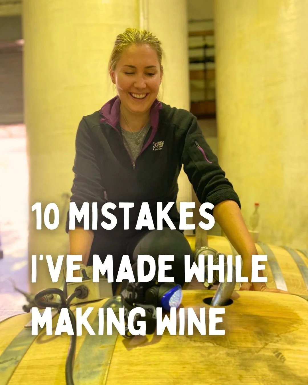 No one really talks about this side of making wine 😅

Making wine is&hellip; not always as smooth as it sounds

What surprised you most?